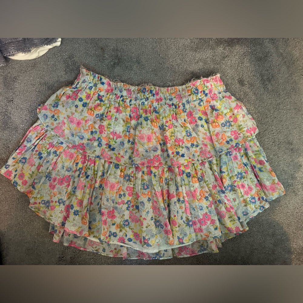 LoveShack Fancy Floral Skirt